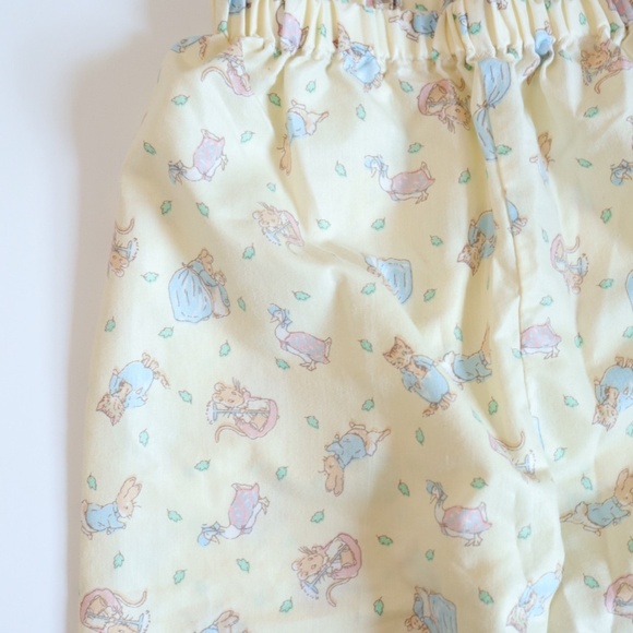 Peter Rabbits Print Yellow Lounge Pants / 5-6Y - Picture 2 of 6